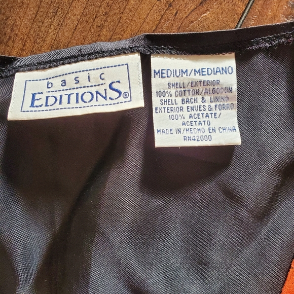 🎃HP🎃 HALLOWEEN Vest by Basic Editions size Medium - Picture 5 of 10